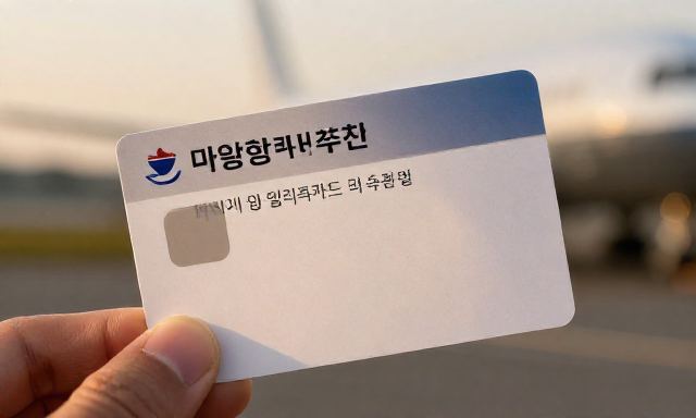 대한항공마일리지카드추천 관련 이미지 - 대한항공 마일리지 카드 추천 및 연회비 대비 적립 효율 분석