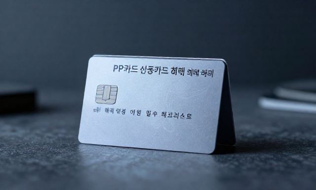 PP카드신용카드 관련 이미지 - PP카드 신용카드 혜택 비교 및 해외 여행 필수 체크리스트